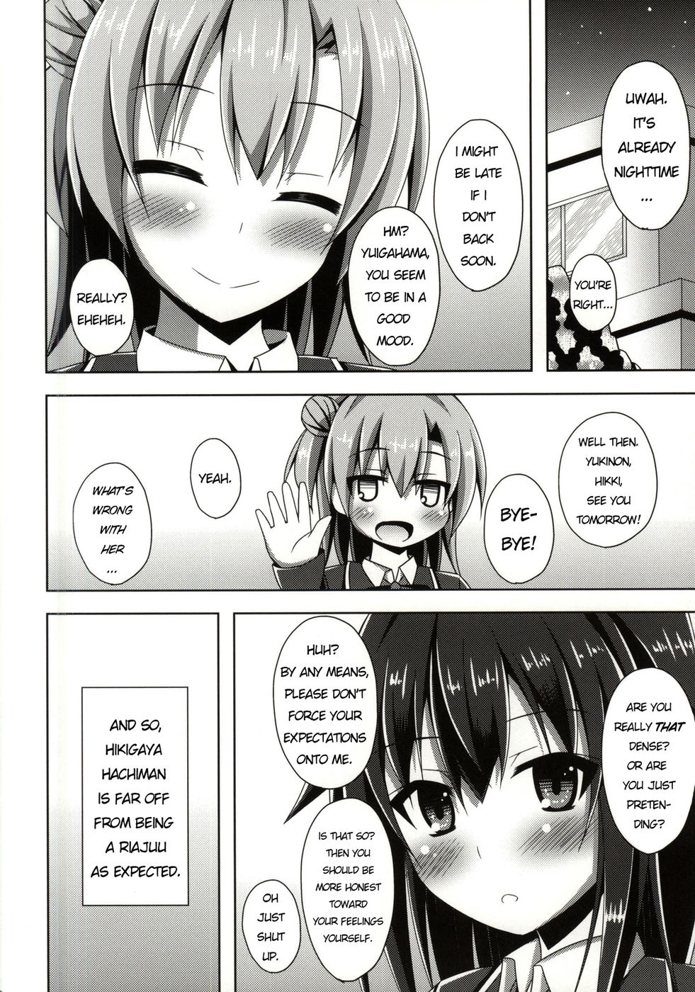 Hentai Manga Comic-Even so, Hikigaya Hachiman is far off from being a Riajuu-Read-19